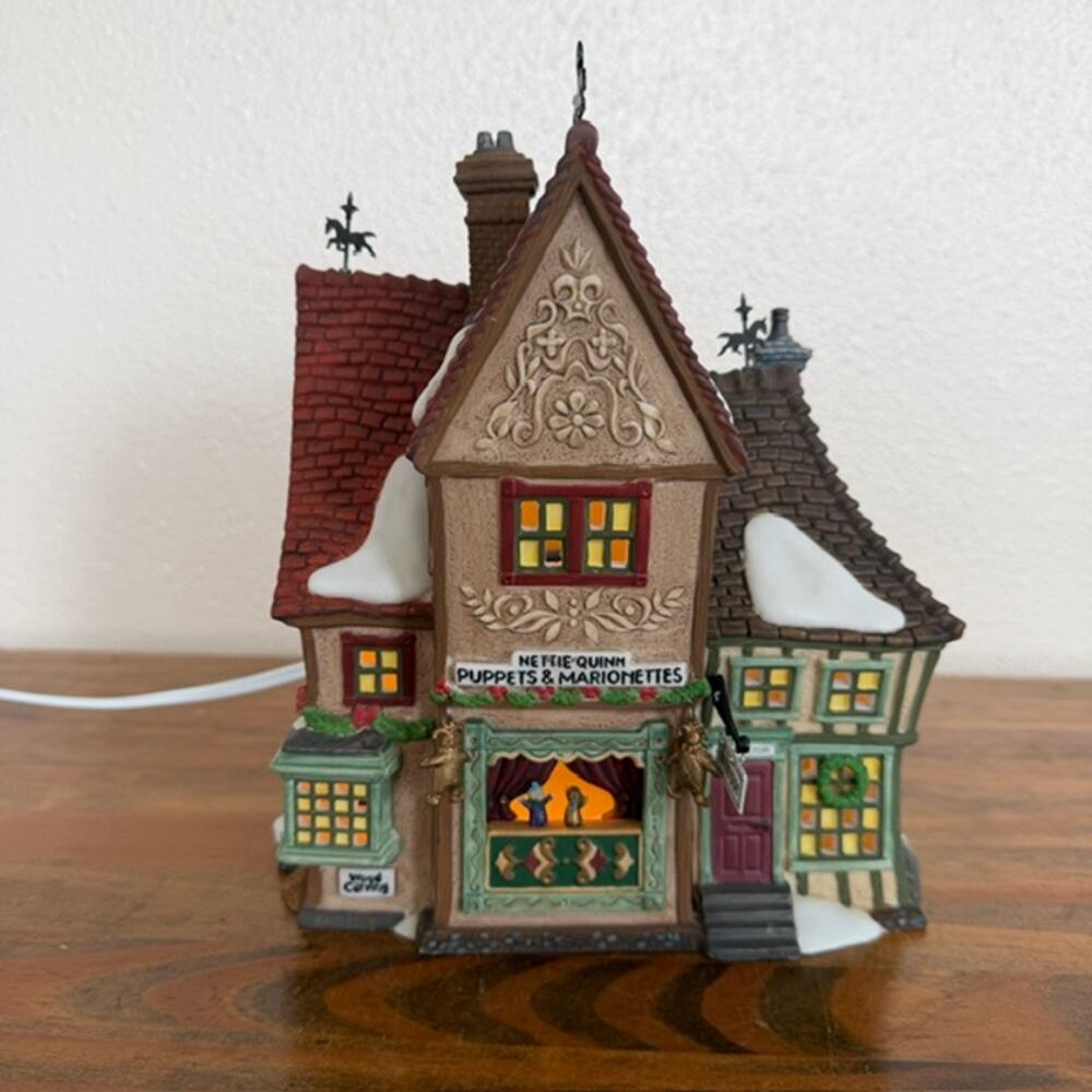 Department 56 Dickens Village 1996 Nettie Quinn Puppets & Marionettes 58344